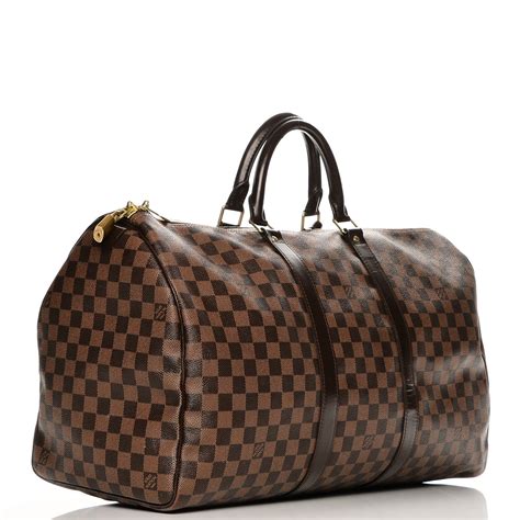 louis vuitton damier keepall|Louis Vuitton Keepall 50 size.